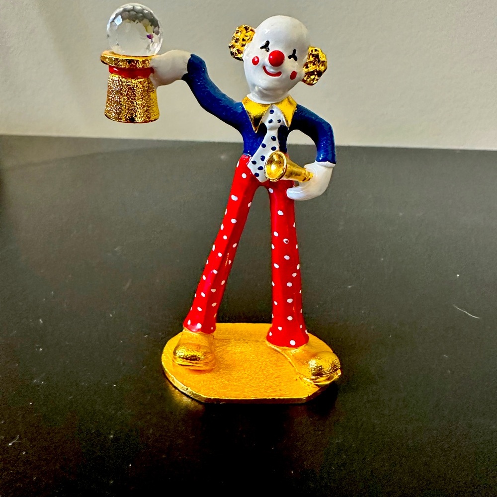 Spoontiques Clown Pewter Figurine